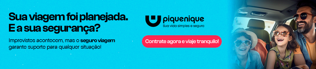 Sua viagem foi planejada. - Seguro Viagem