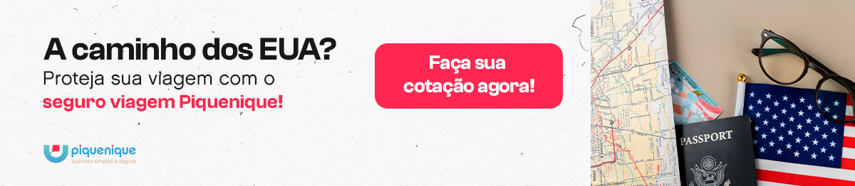 A caminho dos EUA - Seguro Viagem