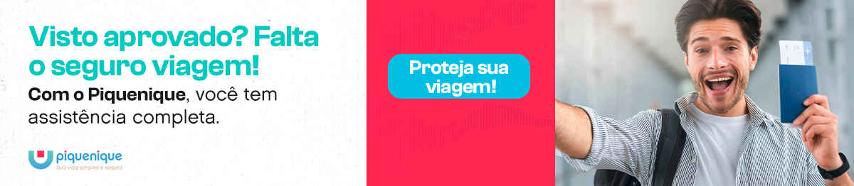 Visto aprovado? - Seguro Viagem